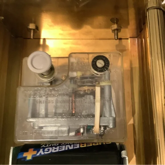 Vintage Smith’s Sectronic brass carriage clock - Picture 7 of 7